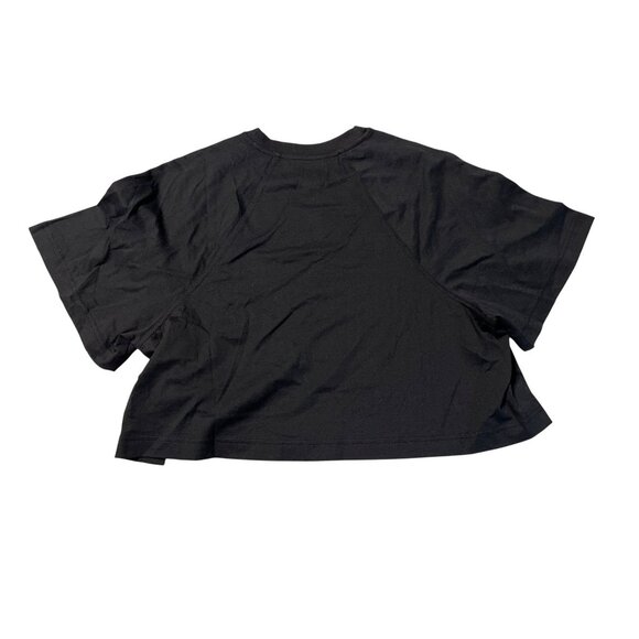 Lululemon Sheer Crewneck T-Shirt Black Lightweight Stretchy Fabric XS - Picture 2 of 2